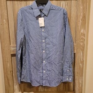 H&M Easy Iron Plaid Shirt